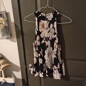 Floral Sleeveless Top XXL
